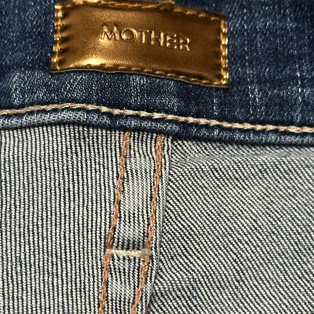 MOTHER ankle Women Blue Jeans - Picture 8 of 15
